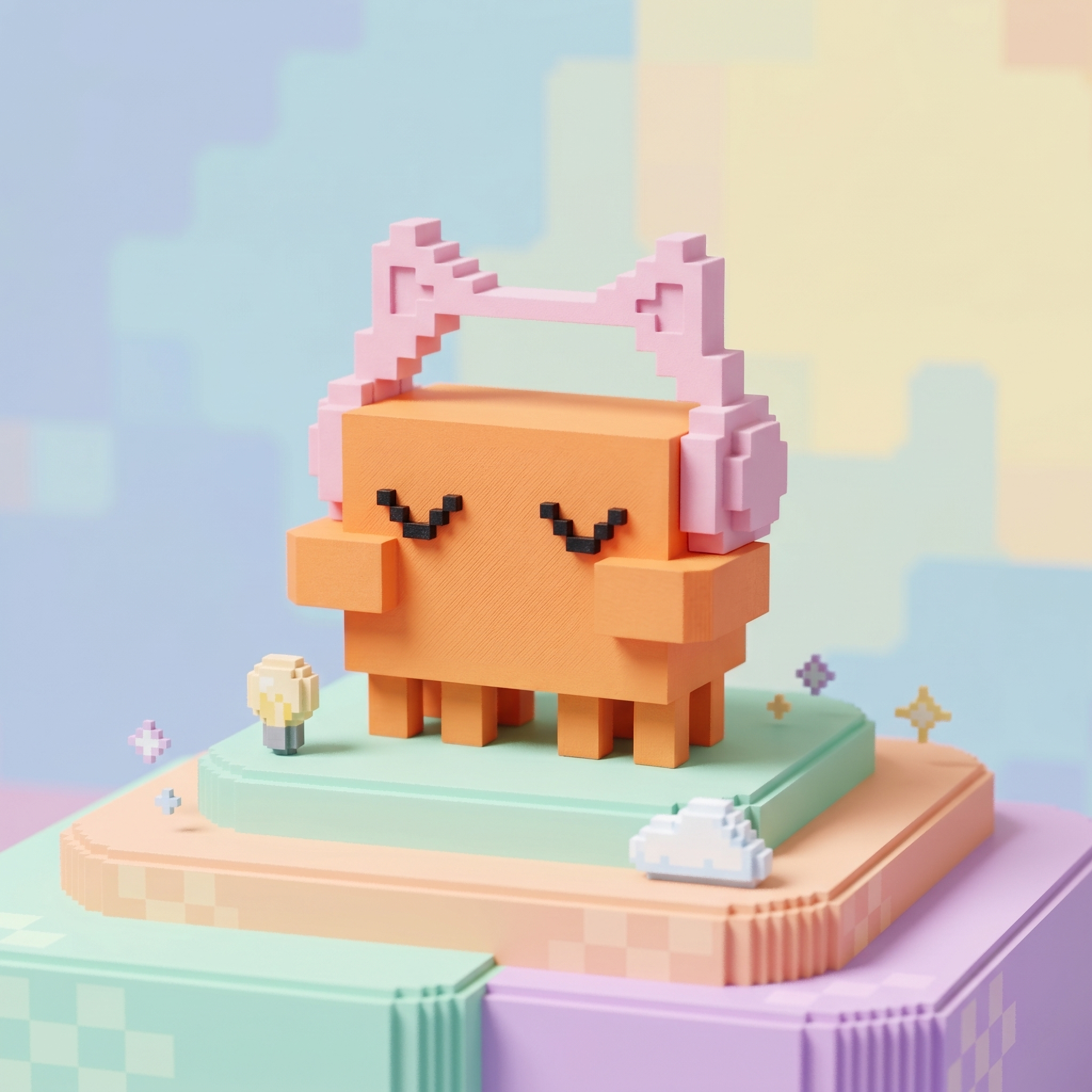 Clawd 2.0 Cat Headphones